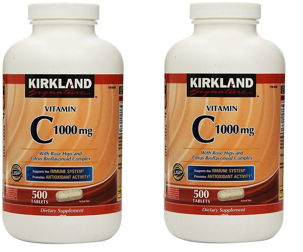 Kirkland Vitamin C s Rose Hips a Citrus Bioflavonoid Complex (1000 mg)