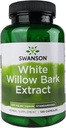 Swanson White Willow Bark Extract - Promotes Joint Support and Muscle Relief - Standardizované na 15% Salicin - Přírodní dodatek bez podráždění žaludku - (120 Kapsle, 500 mg každý)