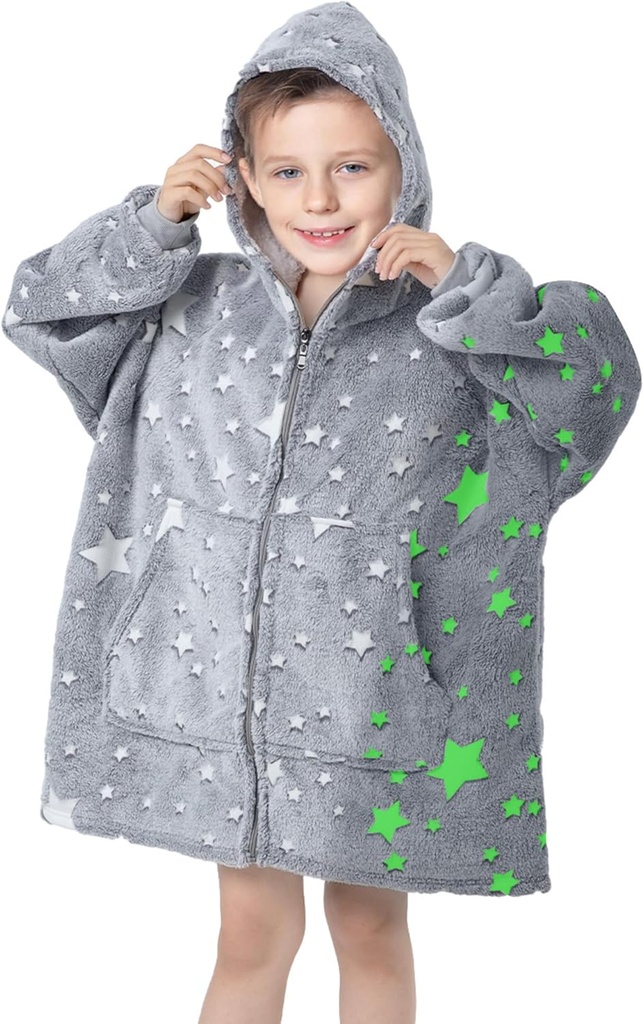 MeMoreCool Nosítka Dětská deka Dětská deka Hoodie, Hooded deka Děcka Pohodlná deka Sweatshirt, Podvlíkačka s kapucí