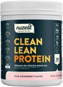 Nuzest - Pea Protein Powder - Clean Lean Protein, Premium Vegan Plant Based Protein Powder, Dairy Free, Gluten Free, GMO Free, Protein Shake (1.1 libra (balení po 1), Wild Jahoda)