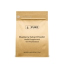 Čisté původní ingredience Blueberry Extract Powder (4 oz) Non- GMO, gluten- Free, Bylinný dodatek