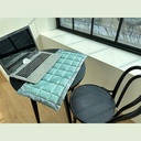 Uzemnění Big Multi Pad- nerezová ocel Fabric, 24x16 palců (Mint)