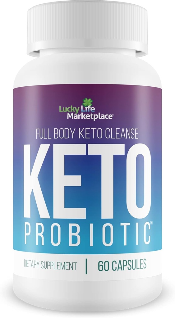 Keto Probiotic - 40 miliard Cfu - Podpora trávicího zdraví, imunitní zdraví, & Gut Health - Keto Friendly Probiotic - Full Body Keto Cleanse Aid - Reduced Bloating - Keto Probiotika pro muže a ženy