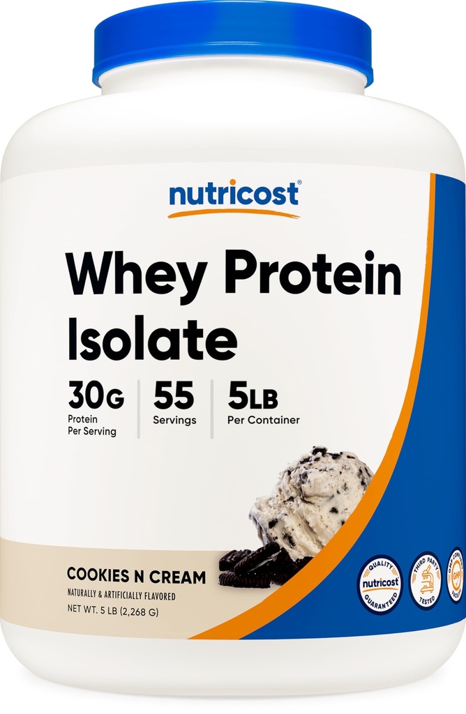 Nutricost Syrovátkový protein izolát (Cookies N Cream) 5LBS