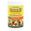 Natures Plus Zdroj životní energie Shake, Creamy Granola - 1,1 lbs - Poskytuje 13g Kompletní protein, Vitamíny & Minerály - Non- GMO, Gluten Free, Vegetarian - 13 Total Servings
