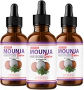 (3 Pack) Mounja Burn Drops - Oficiální vzorec - Mounja Burn Dietní dodatek Drops, Mounja Liquid Drops Maximální síla Celková Wellness Support Formule MoujaBurn Mounja Burn Advanced (3 láhve)