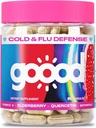 Good Imunity Booster pro dospělé - Vitamin C se zinkem a quercetin doplňky pro podporu imunity - Bezlepkové doplňky pro Imunity Boost - Non alergenní gluten zdarma Non- GMO imunitní booster