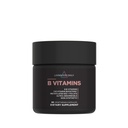 Livingood Daily Vitamin B Complex Capsules for Men and Women, Methyled B12 & Folate, 11 Aktivních forem včetně B1 B2 B3 B5 B6 & Biotin, Gluten Free, Vegan B Vitamíny pro vlasové kožní nehty, 30 Kapsle