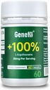 L-Ergothioneine dodatek, 30mg (EGT) / Serving, 6X Ergothioneine Houba Extract doplňky Dlouhověkost, Imunitní podpora, Heart Health & Brain dodatek, Lab Tested, Made in USA, 60 Servings