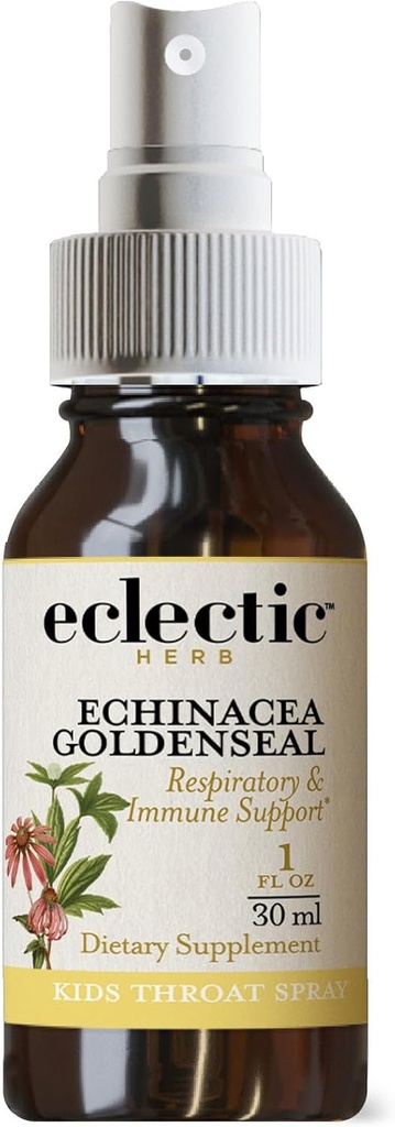 Echinacea EKINECTICKÉHO INSTITUTU - Goldenseal Throat Spray (Orange Flavor) 1 Ounce