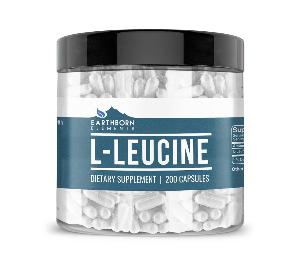 Elements L- leucin 200 Kapsle, čisté a neředěné, bez přísad