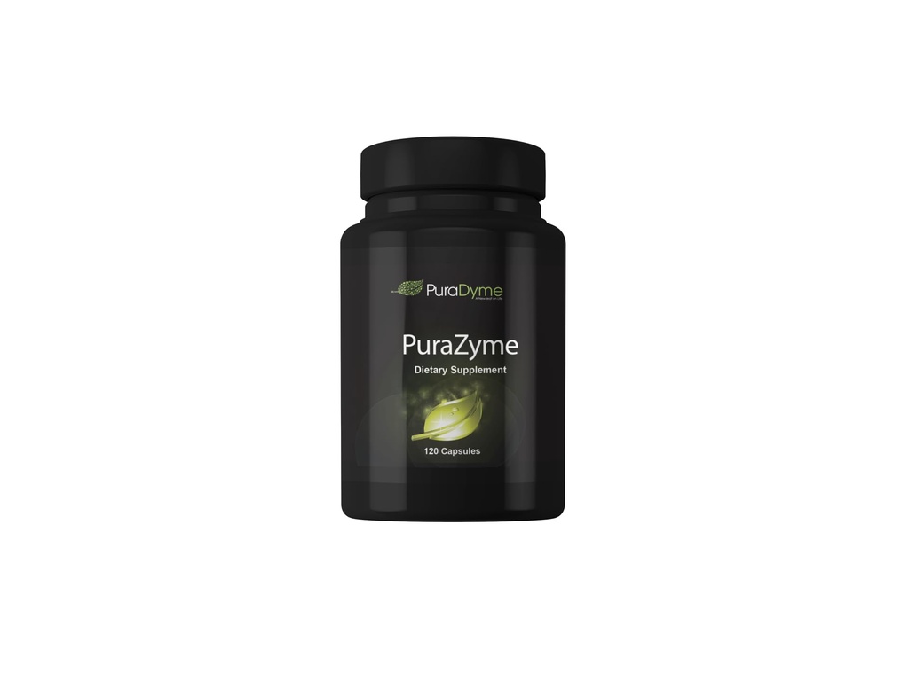 PuraDyme PuraZyme Blend of Digestive Enzymes by Lou Corona 120 Kapsle