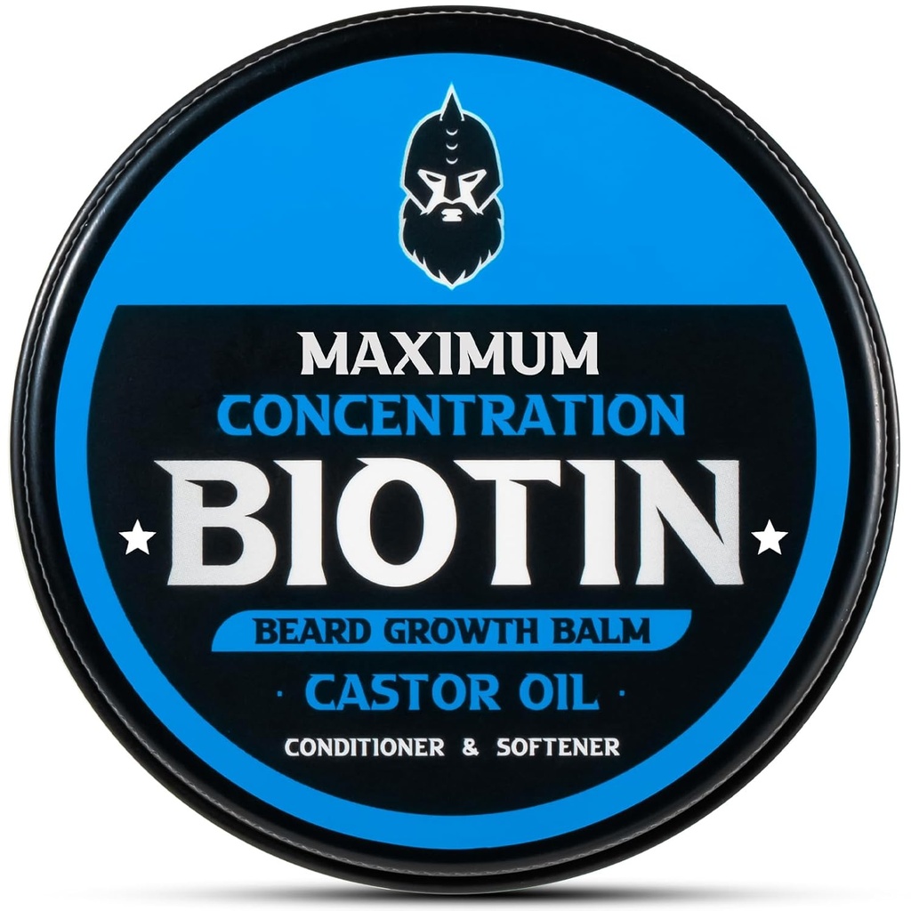 Balzám, maximální koncentrace Biotin, s Castor Oil a Argan & Jojoba Oils, Promotes Beard Growth, Styles, Zesiluje & Softens Beards & Mustaches, 2 Ounce Guatemala Cedar