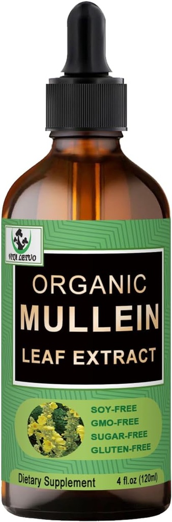 Výtažek z organického mulleinského listí pro plíce