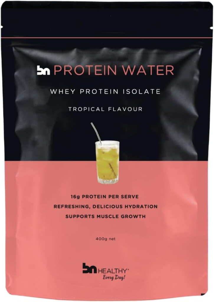 BNHealth Delicious Syrovátkový prášek - tropický - Premium Syrovátka izolát pro nejvyšší koncentraci bílkovin - bezcukerný vzorec pro hubnutí