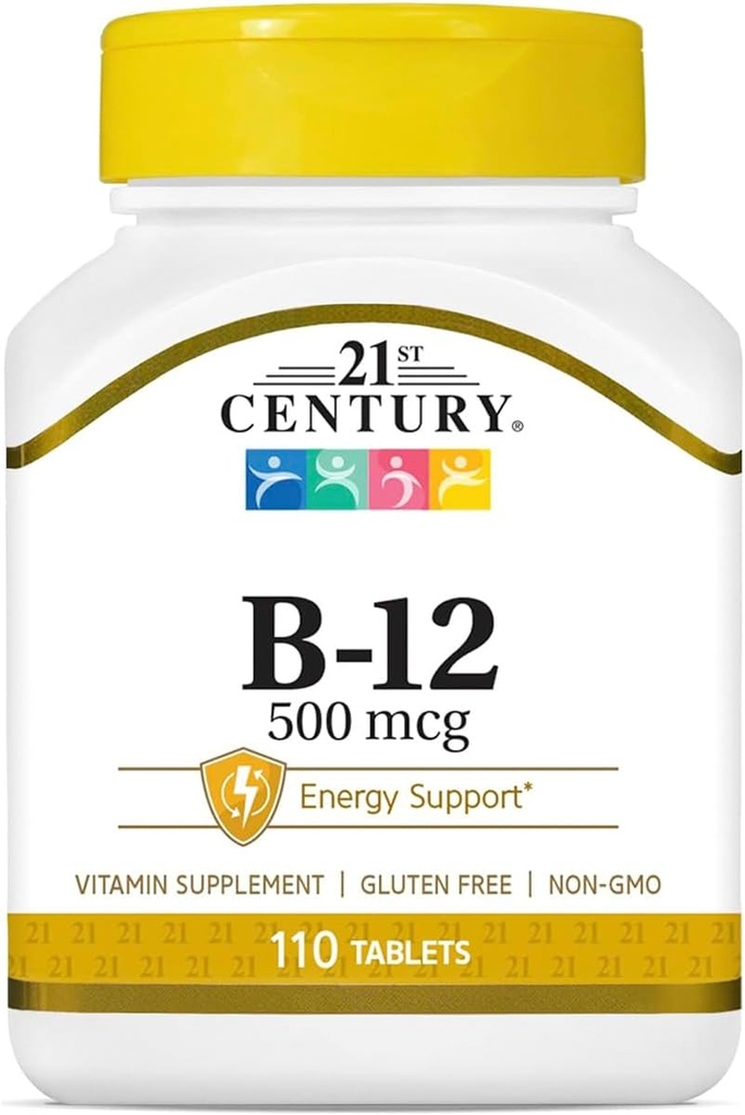 21. Století B- 12 500 mcg tablet, 110- počet (balení po 2)
