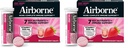 Airborne 1000mg vitamin C s vitaminem D & zinek, cukr zdarma Multivitamin Imunitary Supplement, Antioxidanty Vitamíny A C & vitamín E, 30 Effervescentní tablety, Velmi Berry Flavor (Balení po 2)