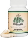 Vaginální Probiotika pro ženy - Čtyři Probiotika Klinicky Studoval pro Vaginální PH bilance, Vaginální Comfort, Odor Control, a microbiome bilance (60 Kapsle, 5 miliard CFU per Serving) od Double Wood