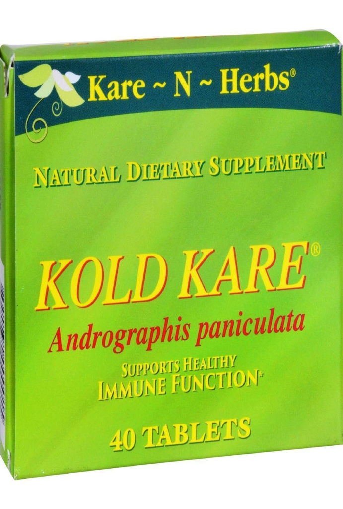 Kold Kare Denní imunitní funkce, 40 Počet 124; Efektivní proti chladu, Sinus, Alergie Symptomy CLAS124; Non-Habit Forming CLAS124; Žádné vedlejší účinky