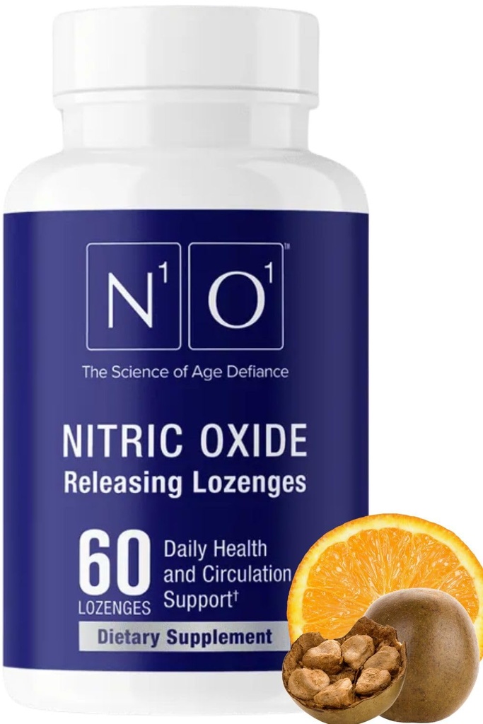N1O1 Oxidy dusíku Lozengy - 60 Počet - Oxidy dusíku dodatek pro srdeční zdraví, oběh, energie, krevní tok, Oxygenace, Zdravý krevní tlak, Kardiovaskulární podpora pro muže a ženy
