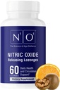 N1O1 Oxidy dusíku Lozengy - 60 Počet - Oxidy dusíku dodatek pro srdeční zdraví, oběh, energie, krevní tok, Oxygenace, Zdravý krevní tlak, Kardiovaskulární podpora pro muže a ženy