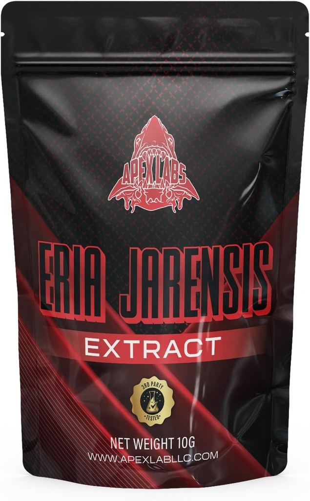 ERIA JARENSIS Extract - Bulk Powder 10 Grams 133 Servings - Nový Pea dodatek nové stimulant a NOOTROPIC Zvyšte koncentraci energie Kognitivní výkon - Scoop Zahrnuto