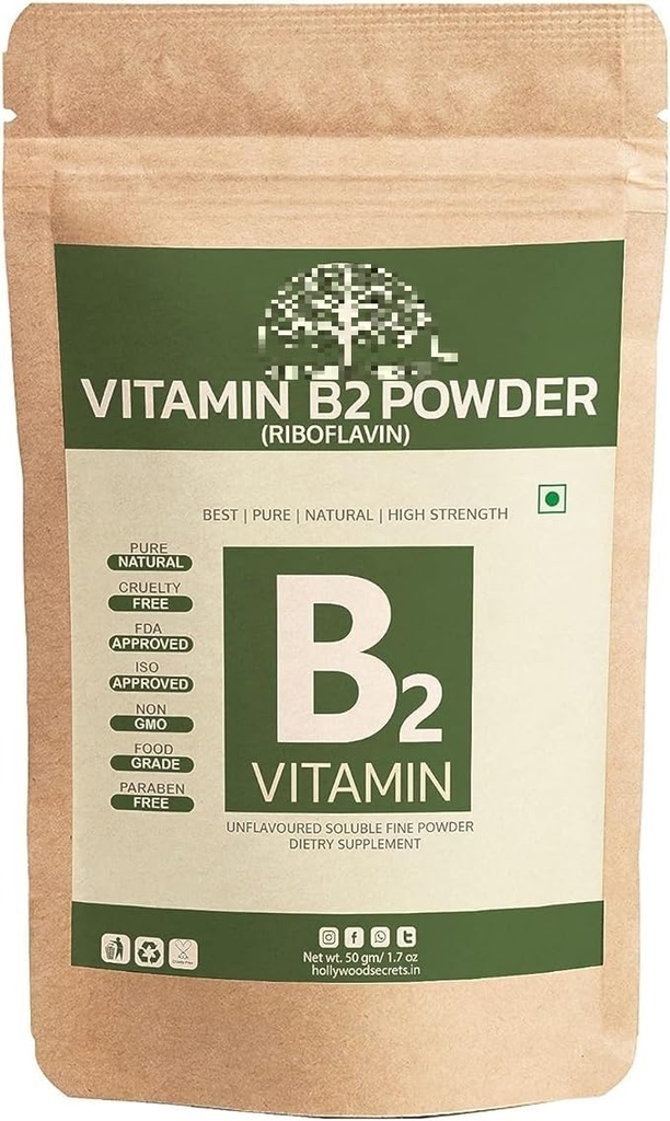 Generické Pub Vitamin B2 Riboflavin Powder 50gm
