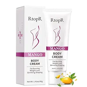 Barier Mango Anticelulitida Váha Ztráta hubnutí krém Žaludek Hořák Tuk Přírodní ingredience Nohy, Ruce, Thigh A Waist Fat, Anti Cellulit, Rychlé hubnutí ženy [balení 2] 40 Gm