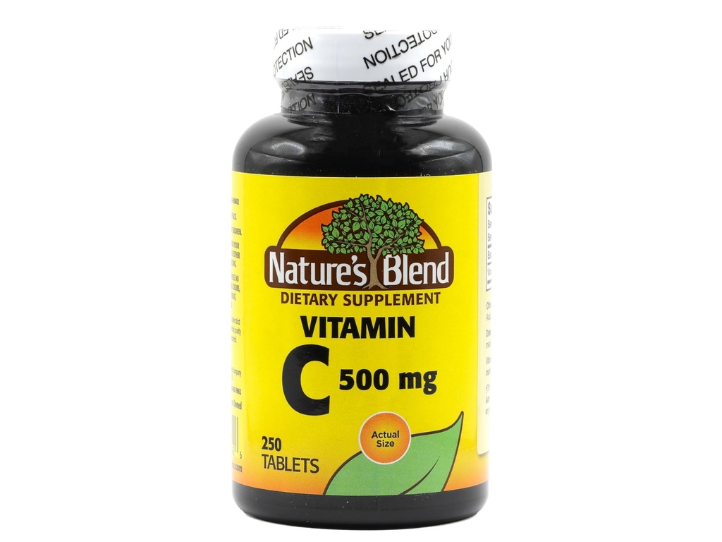 Přírodní směs vitamin C 500 mg 250 tablet podle přírodní směsi