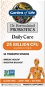 Zahrada života Dr. Probiotika Denní péče 30 Kapsle 25 Miliardy CFU 14 Strains imunitní zdraví stravitelné bilance, gluten zdarma, Soy zdarma