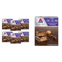 Atkins Pecan Karamel Clusters, 60 Count & Chocolate Caramel Mousse Bary, 5 Count - Nízkocukrový dezert oblíbené