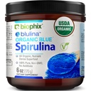 biophix Blue Spirulina Powder Organic Blulina 6 oz - Řasy Organic Spirulina Powder 170 Servings - Superfood Supplement - Natural Blue Pigment - Espirulina en Polvo Organica Pura Azul