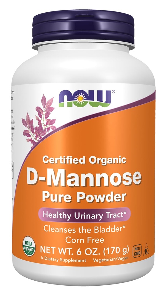 Foods D- Mannose Powder, 6 Ounces (Balení po 2)