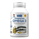 ANDREW LESSMAN Essential Omega33 Mint - 60 Softgels - Ultra- Pure, High Potency Omega33 Oils. Vysoká DHA, žádná žaludeční nevolnost, žádné kontaminující látky, žádná rtuť. Small Snadné polykat ponožky
