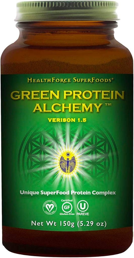 Zdravotní síla Superfood Green Protein Alchemy - 500 g prášek