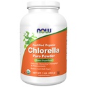 Nyní Potraviny doplňky, Organic Chlorella Prášek s přirozeně se vyskytujícím chlorofylem, betakarotenem, smíšenými karotenoidy, vitamínem C, železem a proteinem, 1libra