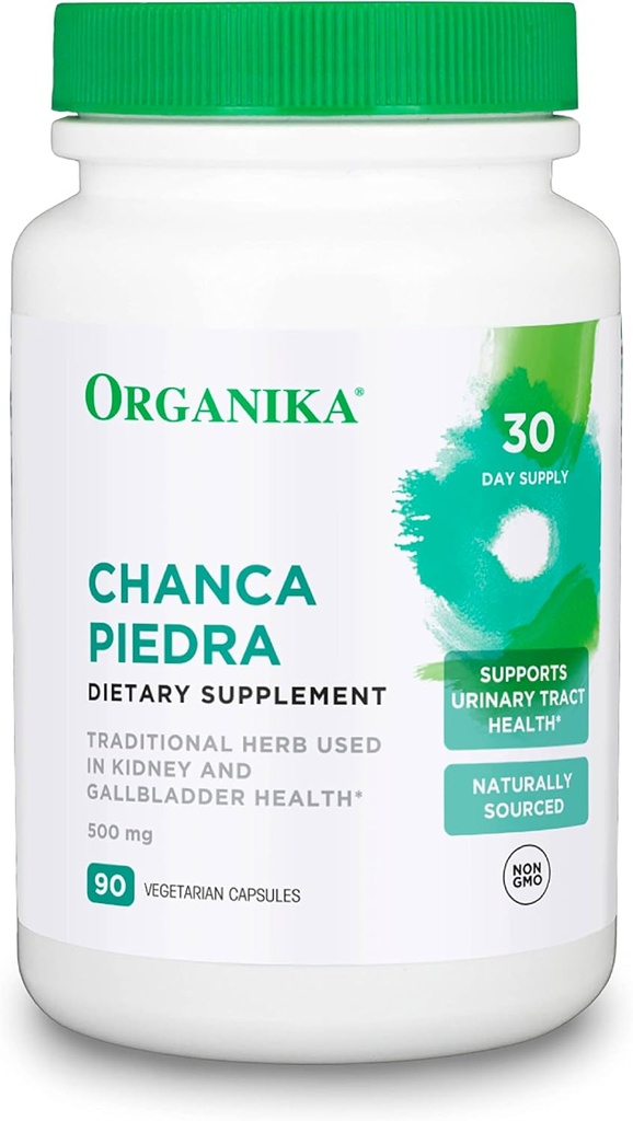 Organika Chanca Piedra 500 mg - Podpora močového traktu, Podpora ledvin a žlučníku, Diuretika, Čištění - 90 vcaps