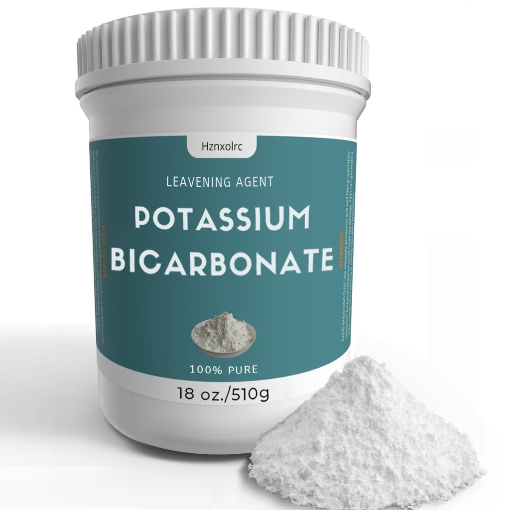 18 oz draselný bikarbonát, 100% čistý bikarbonát draselný prášek, použitý při výrobě vína, koláče, sušenky a další