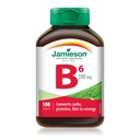 Jamieson Vitamin B6 (Pyridoxin) 100 mg, 100 tablet