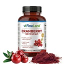 FineLand Cranberry Extract 30,000mg Síla na kapslí - High Potency Cranberry Pills for UTI Support - 100 Vegan Kapsle, 100- Day Supply, Non- GMO, Made in USA