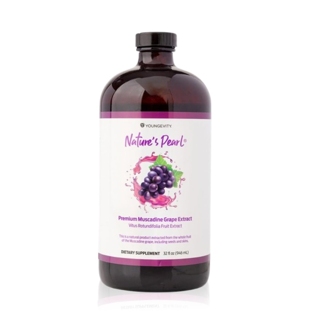 Youngevity Nature 's Pearl Premium Muscadin Grape Extract Bylinný dodatek gluten zdarma