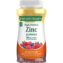 Přírodní Bounty zinkové gumy, imunitní podpůrná gumy, podporuje kůži a antioxidant zdraví, Smíšené Berry, 30mg, 120 Počet