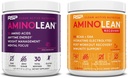 RSP NUTRION AminoLean Pre Workout Energy (BlackBerry Granátová 30 Služeb) s AminoLean Recovery Post Workout Boost (Blood Orange 30 Služeb)