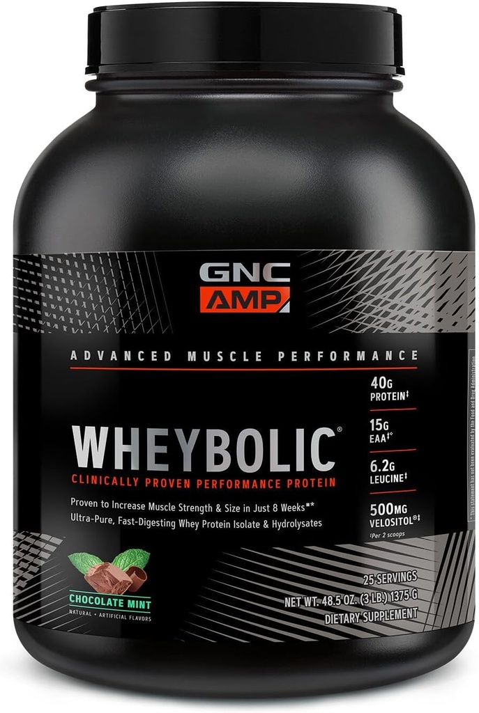 GNC AMP Wheybolic - Čokoládová mincovna (25 Servingů)