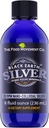 Potravinové hnutí Black Earth Silver s Humic Fulvic Acids, Stopy Minerály pro imunitní podporu, Detox, Gut Health - 8 fl oz Liquid Drops Dodatek