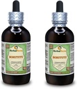 Borutu (Cochlospermum angolensis) Glycerit, sušený Root Alcohol- Free Liquid Extract (Značka: HerbalTerra, Proroudly Made in USA) 2x4 fl.oz (2x120 ml)