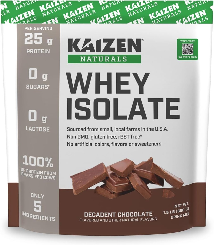 Syrovátka izolát 124; čokoláda 124; 25g protein 124; travnatá krmiva 124; žádné umělé přísady 124; pouze 5 ingrediencí 124; rychlá absorpce 124; viz výsledky testů 124; 0g laktóza 124; gluten zdarma 124; non GMO 124; 1.5lb saturace 124; 22 porcí