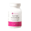 ZENZSUAL Bye Menopauza s melatonin - Přírodní Menopauza Podpora pro ženy - Hot Flashs, Noční poty, Hormon Balance & Restful Sleep - Vegan, Estrogen- Free Menopauza Dodatek - 60 Kapsle