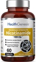 B- 3 Nikotinamid 1000 mg 60 Tabs Extra síla pomalé uvolňování - přírodní flush- Free vitamin Formule 124; Gluten- Free Nikotinová amide Niacin current 124; Podporuje zdraví pokožky 124; Podpora buněčných oprav