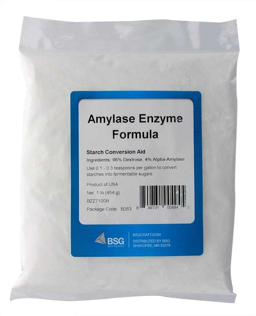 BSG Handcraft Amylase Enzyme - 1 libra.